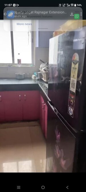 Kitchen in 2 BHK Apartment at VVIP Addresses, Raj Nagar Extension – for Rent