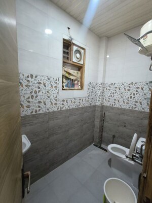 Bathroom in 1 RK Apartment at Sainik Farm – for Rent