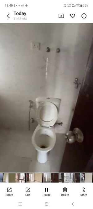 Bathroom in 3 BHK Apartment at VVIP Addresses, Raj Nagar Extension – for Rent