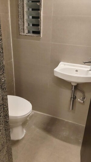 Bathroom in 1 BHK Apartment at Group Satellite Aarambh, Malad East – for Rent
