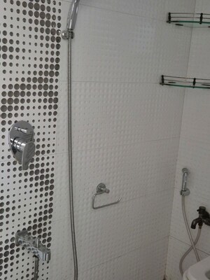 Bathroom in 2 BHK Apartment at Samartha Deep, Andheri West – for Rent