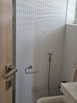 Bathroom in 2 BHK Apartment at Samartha Deep, Andheri West – for Rent