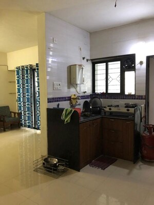 Kitchen in 3 BHK Apartment at Rahul Park - D1 D2 D3 Building, Warje – for Rent