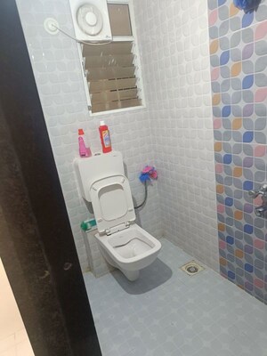 Bathroom in 2 BHK Apartment at Mak Snehangan Residency, Wakad – for Rent