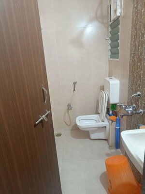 Bathroom in 2 BHK Apartment at Mak Snehangan Residency, Wakad – for Rent