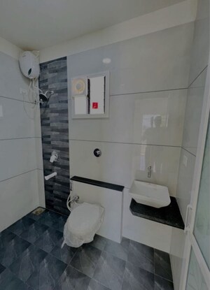 Bathroom in 2 BHK Apartment at Bhayli – for Sale