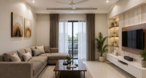 Living Room in 2 BHK Apartment at Madhapur – for Sale