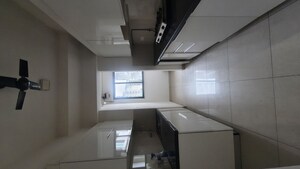 Kitchen in 3 BHK Apartment at Shapoorji Pallonji Vicinia, Powai – for Rent
