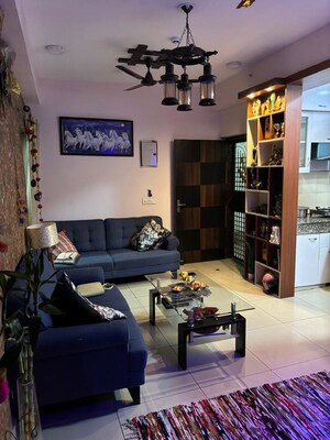 Living Room in 2 BHK Apartment at Hawelia Valencia Homes, Sector 1 Greater Noida – for Sale