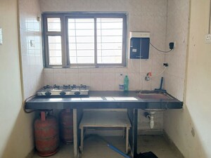 Kitchen in 1 BHK Apartment at Meghmalhar CHS Ghansoli, Ghansoli – for Rent