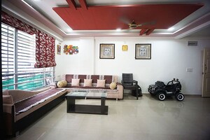 Living Room in 3 BHK Apartment at New Ranip – for Sale