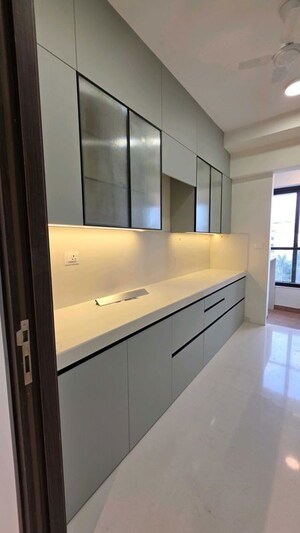 Kitchen in 4 BHK Apartment at Kalpataru Magnus, Bandra East – for Rent