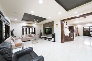 Living Room in 4 BHK Independent House at Adalaj – for Sale