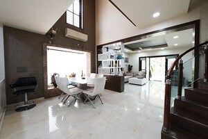 Living Room in 4 BHK Independent House at Adalaj – for Sale