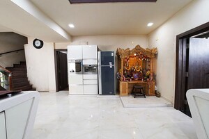 Living Room in 4 BHK Independent House at Adalaj – for Sale