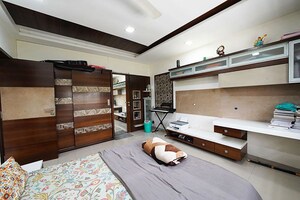 Living Room in 4 BHK Independent House at Adalaj – for Sale