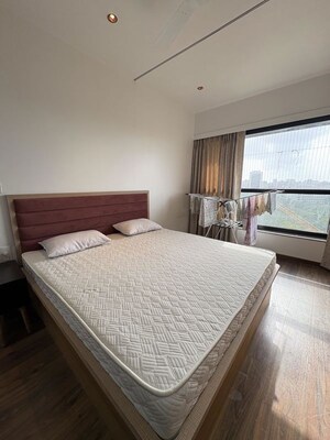 Bedroom in 3 BHK Apartment at Kalpataru Magnus, Bandra East – for Rent