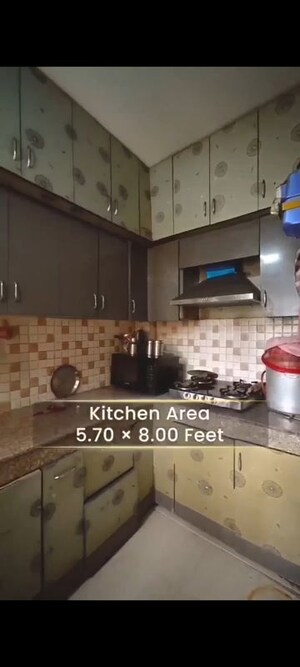 Kitchen in 2 BHK Apartment at SCC Sapphire, Raj Nagar Extension – for Sale