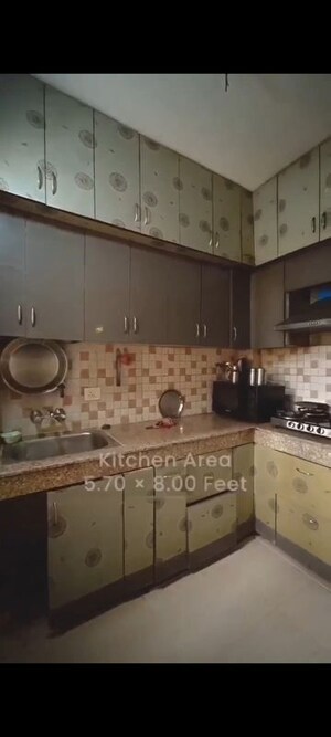 Kitchen in 2 BHK Apartment at SCC Sapphire, Raj Nagar Extension – for Sale