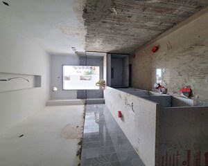 Kitchen in 3 BHK Builder Floor at Green Fields Colony – for Sale