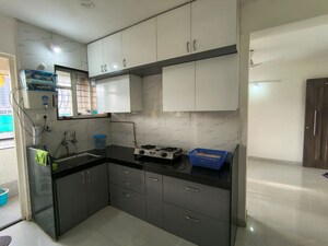 Kitchen in 3 BHK Apartment at SRK Rajgad, Wakad – for Rent