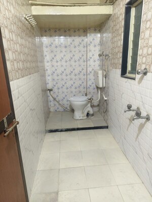 Bathroom in 2 BHK Apartment at Tejaswini Society, Aundh – for Rent