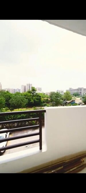 Balcony in 2 BHK Apartment at Meenal Balmukund Residency, Raj Nagar Extension – for Sale