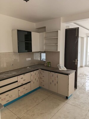 Kitchen in 3 BHK Apartment at Green Valley Residencia, Ghazipur – for Sale