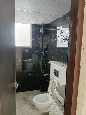 Bathroom in 3 BHK Apartment at Green Valley Residencia, Ghazipur – for Sale