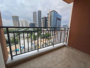 Balcony in 3 BHK Apartment at Poulomi Avante, Kokapet – for Rent