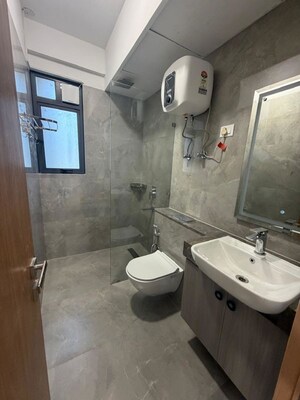 Bathroom in 3 BHK Apartment at M3M Heights, Sector 65 – for Rent