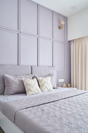 Bedroom in 4 BHK Apartment at Shyamal Park, Bhayli – for Sale