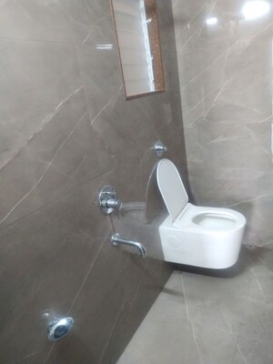 Bathroom in 2 BHK Apartment at Titanium Pyramid Icon, Ghansoli – for Rent
