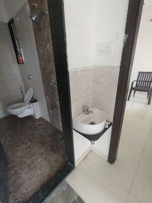 Bathroom in 1 BHK Apartment at Dynamic Oasis, Undri – for Sale