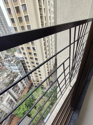 Balcony in 2 BHK Apartment at Lalani Grandeur, Goregaon East – for Rent