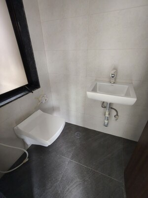 Bathroom in 2 BHK Apartment at Lalani Grandeur, Goregaon East – for Rent