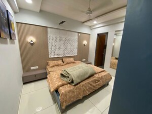 Bedroom in 2 BHK Apartment at Shyamal Park, Bhayli – for Sale