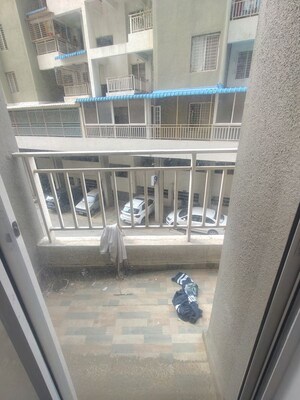 Balcony in 2 BHK Apartment at 38 Park Majestique, Undri – for Sale