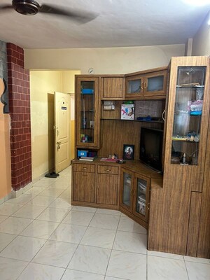 Living Room in 2 BHK Apartment at Ganesh Residency, Pimple Saudagar – for Sale