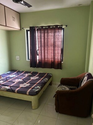 Bedroom in 2 BHK Apartment at Ganesh Residency, Pimple Saudagar – for Sale