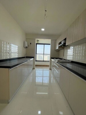 Kitchen in 4 BHK Apartment at Kalpataru Magnus, Bandra East – for Rent