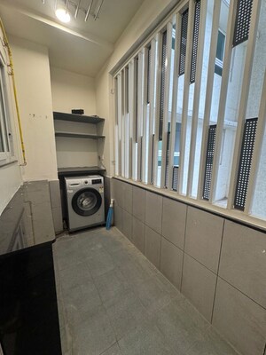 Kitchen in 3 BHK Apartment at Jayabheri The Summit, Narsingi – for Rent