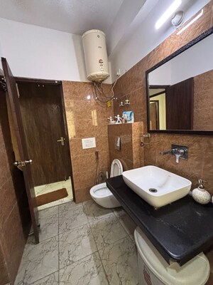 Bathroom in 3 BHK Apartment at AEZ Aloha, Sector 57 – for Rent