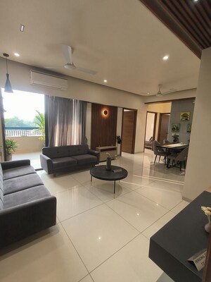 Living Room in 3 BHK Apartment at Vihav Parvarish, Sevasi – for Sale