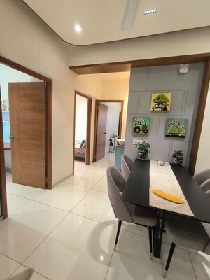Dining Room in 3 BHK Apartment at Vihav Parvarish, Sevasi – for Sale