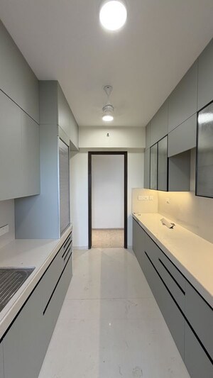 Kitchen in 4 BHK Apartment at Kalpataru Magnus, Bandra East – for Rent