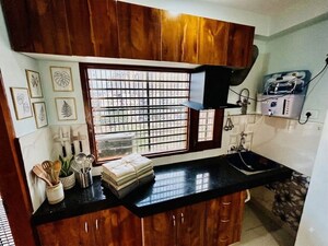Kitchen in 1 BHK Builder Floor at Sector 42 – for Rent