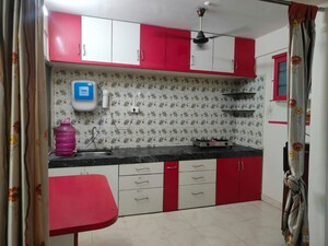 Kitchen in 1 BHK Apartment at Ashoka Nagar – for Rent