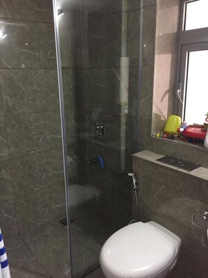 Bathroom in 3 BHK Apartment at Oberoi Exquisite Goregaon, Goregaon East – for Rent