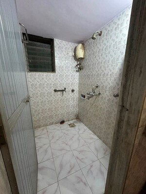 Bathroom in 1 BHK Apartment at Gaurav Tal Patriwala Industrial Area – for Rent